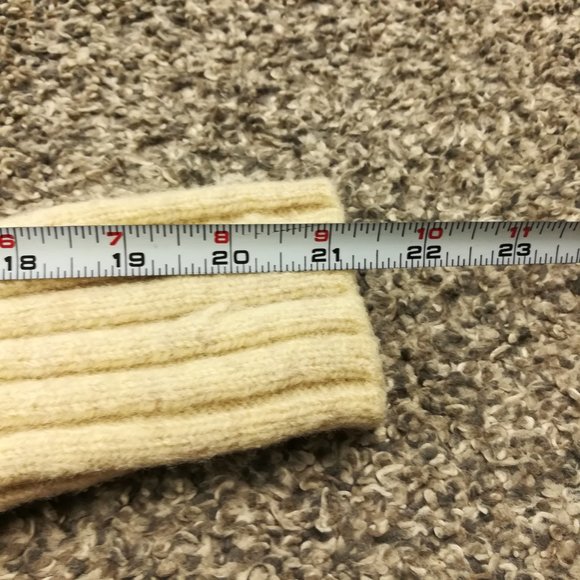 Vintage Ralph Lauren Polo Jeans Co Sweater Ribbed Cropped V Neck Womens Medium - Picture 9 of 11